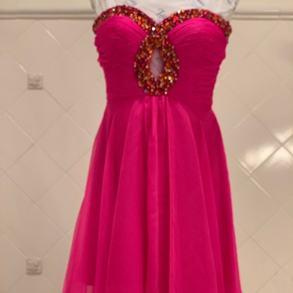 Sherri Hill pink dress